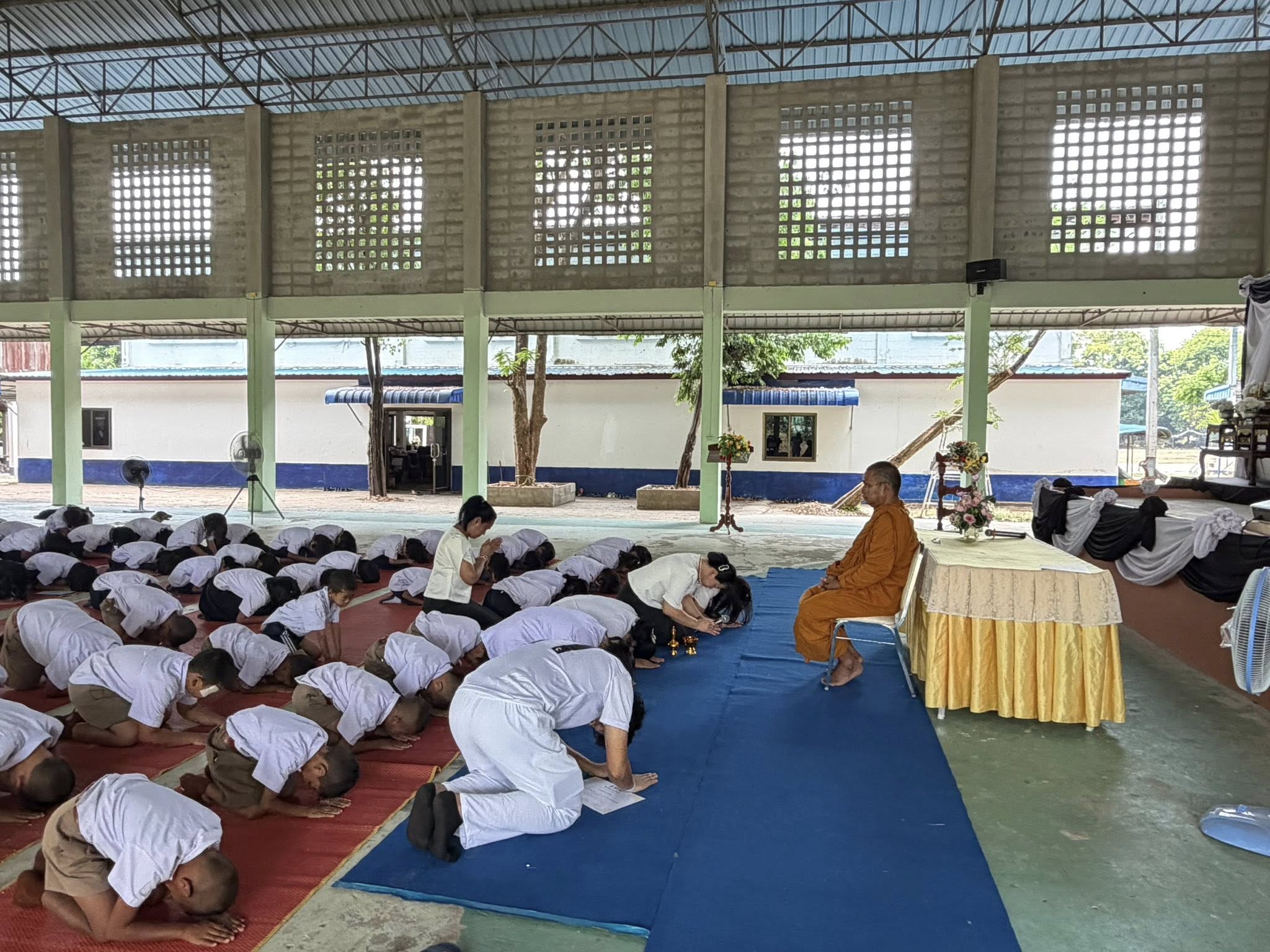 กิจกรรมอบรมคุณธรรม ๕ ห้องชีวิต เนรมิตนิสัย ปีการศึกษา 2568
